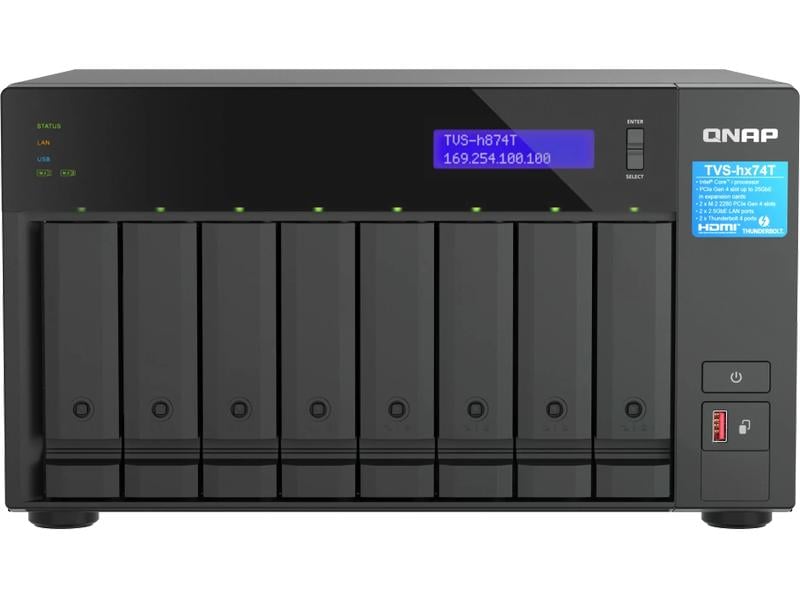 QNAP NAS TVS-H874T-I9-64G 8 bay