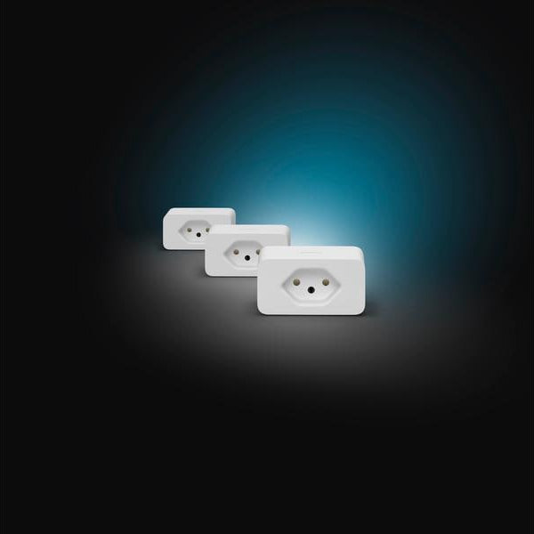 Philips Hue Zubehör Smart Plug Steckdose 3er Set CH Weiss, Bluetooth