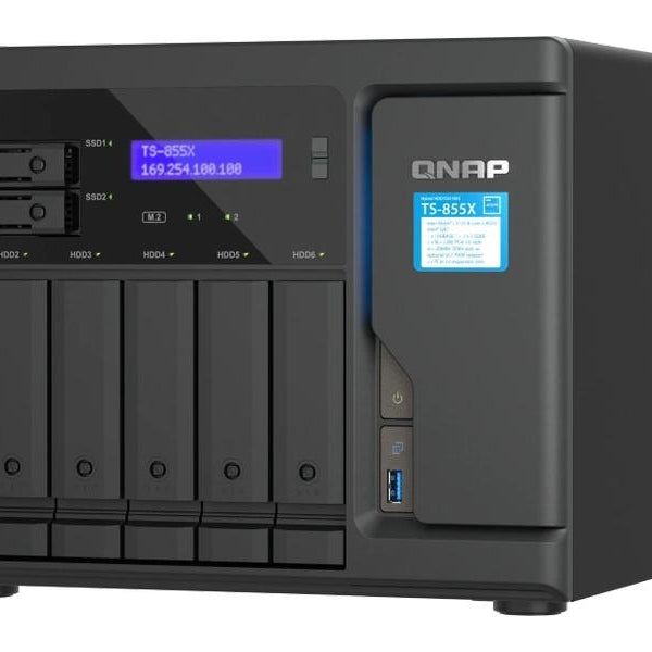 QNAP NAS TS-855X-8G 6+2-bay