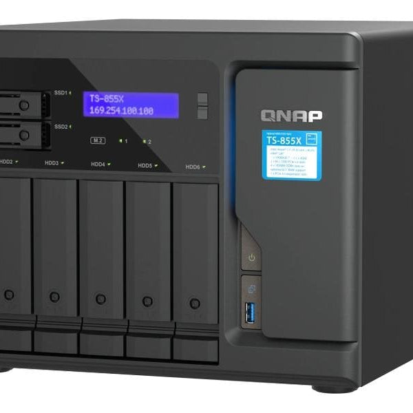 QNAP NAS TS-855X-8G 6+2-bay