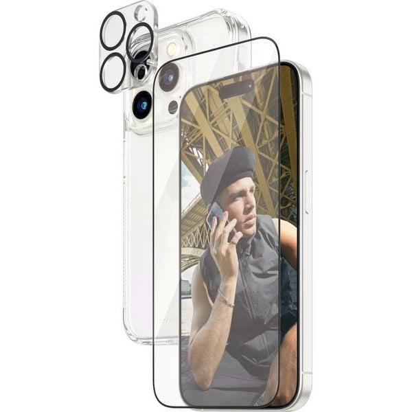 Panzerglass 3-in-1 Bundle iPhone 15 Pro