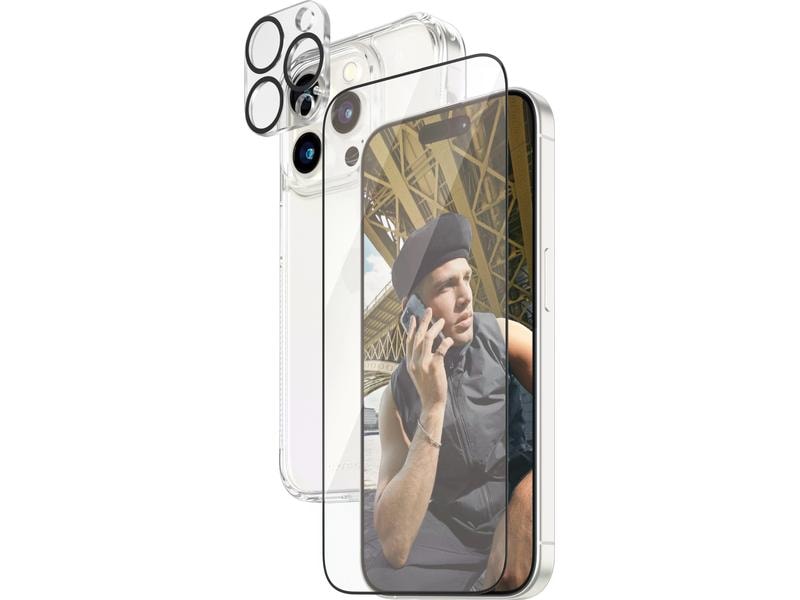 Panzerglass 3-in-1 Bundle iPhone 15 Pro