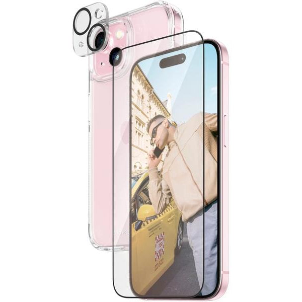 Panzerglass 3-in-1 Bundle iPhone 15