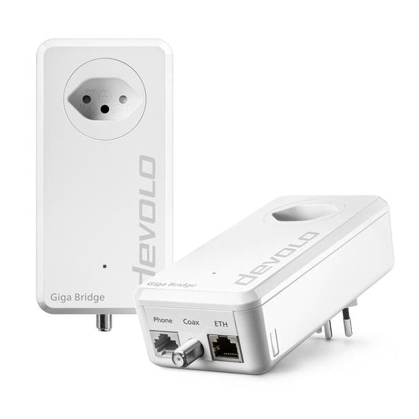 devolo Giga Bridge Phoneline Telefon-Set