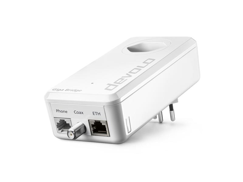 devolo Giga Bridge Phoneline Telefon-Set
