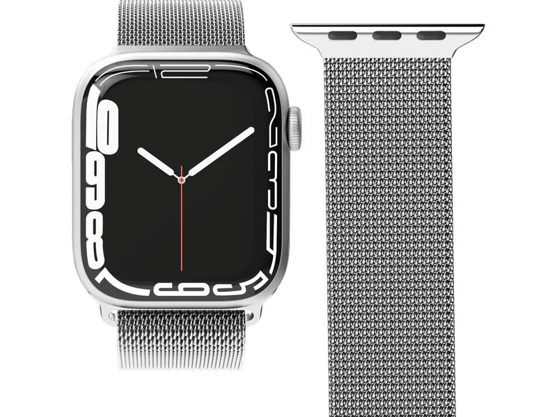 Vonmählen Armband Milanese Loop Apple Watch 42/44/45/49 mm Silver
