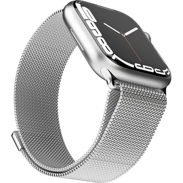 Vonmählen Armband Milanese Loop Apple Watch 42/44/45/49 mm Silver