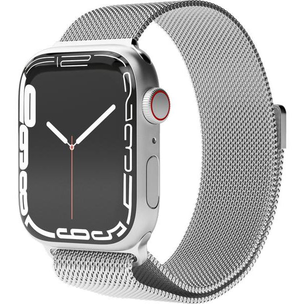 Vonmählen Armband Milanese Loop Apple Watch 42/44/45/49 mm Silver