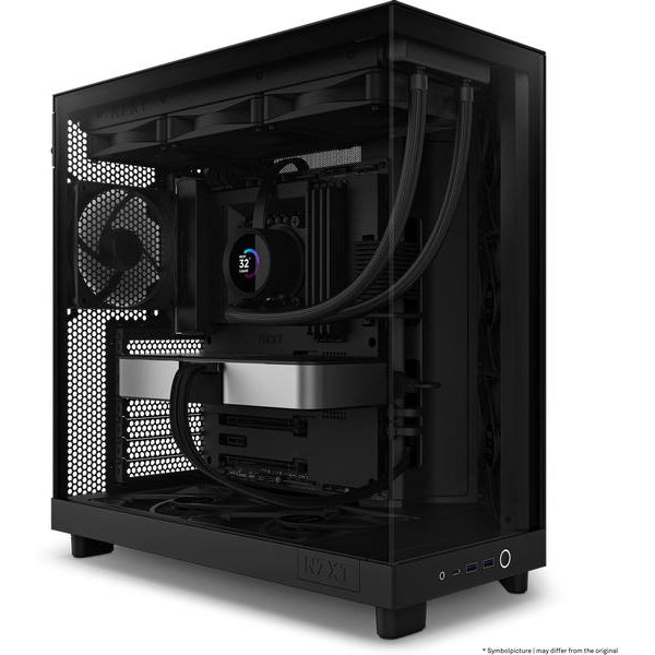 NZXT PC-Gehäuse H6 Flow Schwarz