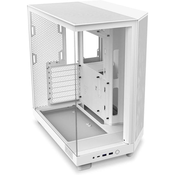 NZXT PC-Gehäuse H6 Flow Weiss