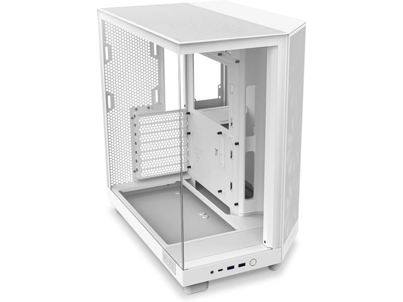 NZXT PC-Gehäuse H6 Flow Weiss