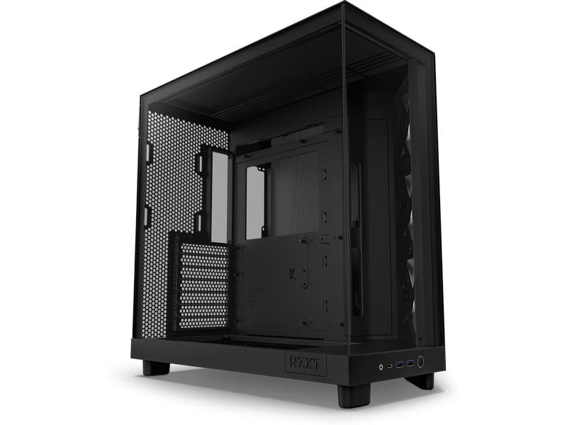 NZXT PC-Gehäuse H6 RGB Flow Schwarz