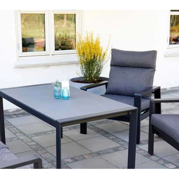 Schou Tisch Lis, 144 x 74 cm, Schwarz