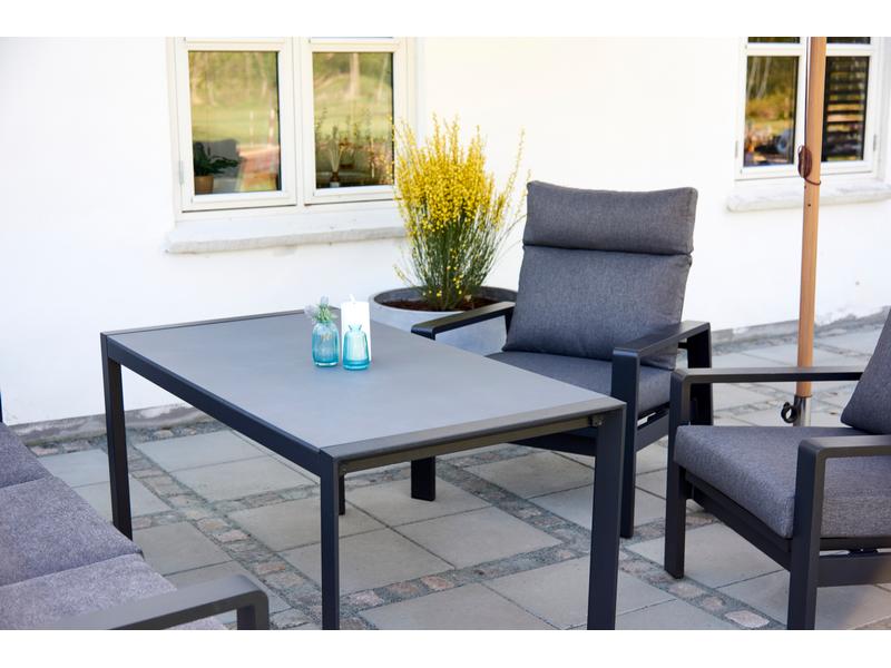 Schou Tisch Lis, 144 x 74 cm, Schwarz