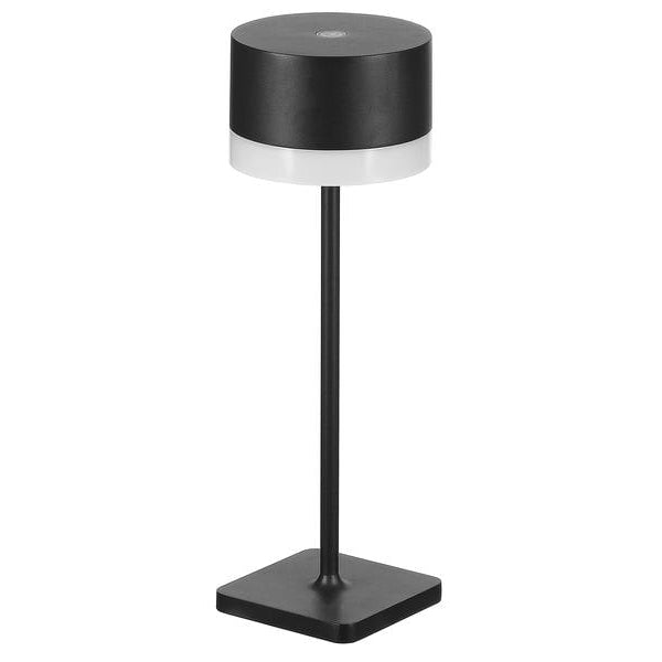 Schönenberger Akku-Tischleuchte Surya, USB-C, 37 cm, Schwarz