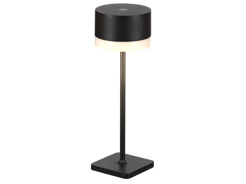 Schönenberger Akku-Tischleuchte Surya, USB-C, 37 cm, Schwarz