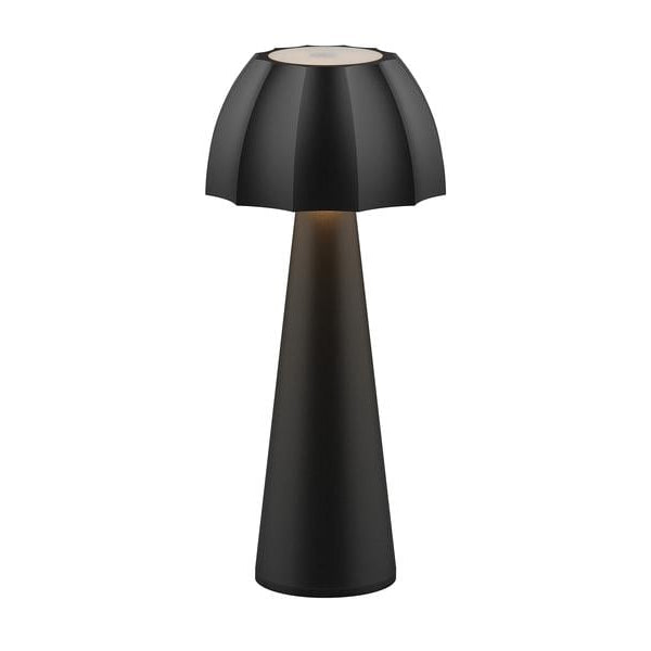 Schönenberger Akku-Tischleuchte Sulis, USB-C, 27 cm, Schwarz