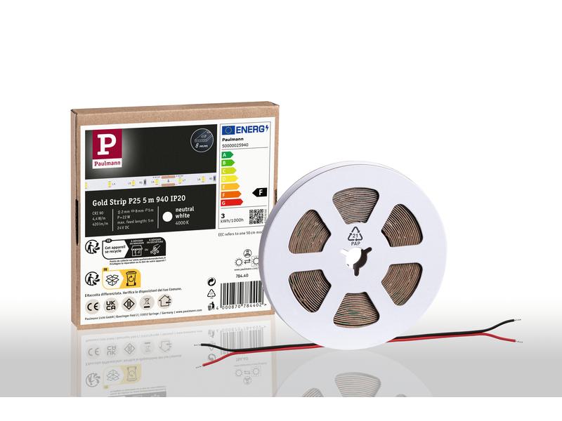 Paulmann Pro Strip Gold P25 940