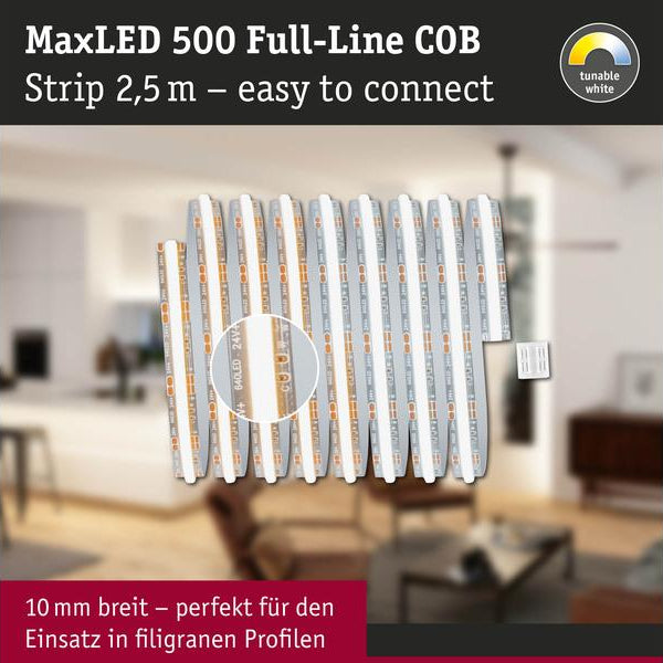 Paulmann MaxLED 500 LED Strip Full-Line COB Einzelstripe
