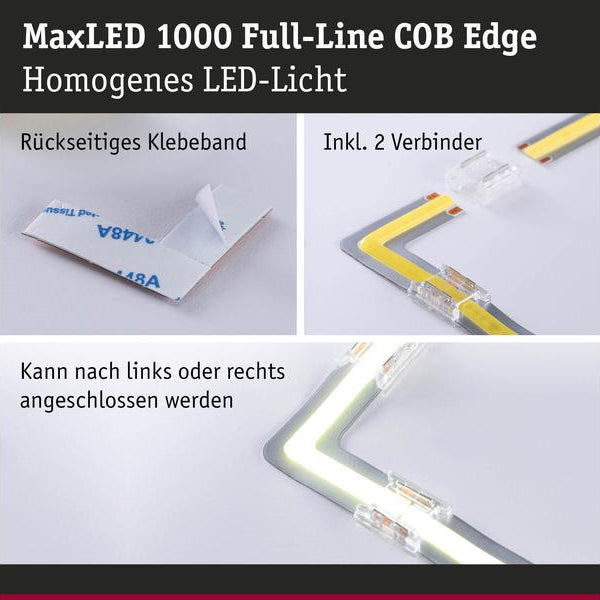 Paulmann MaxLED 1000 LED Strip Full-Line COB Edge