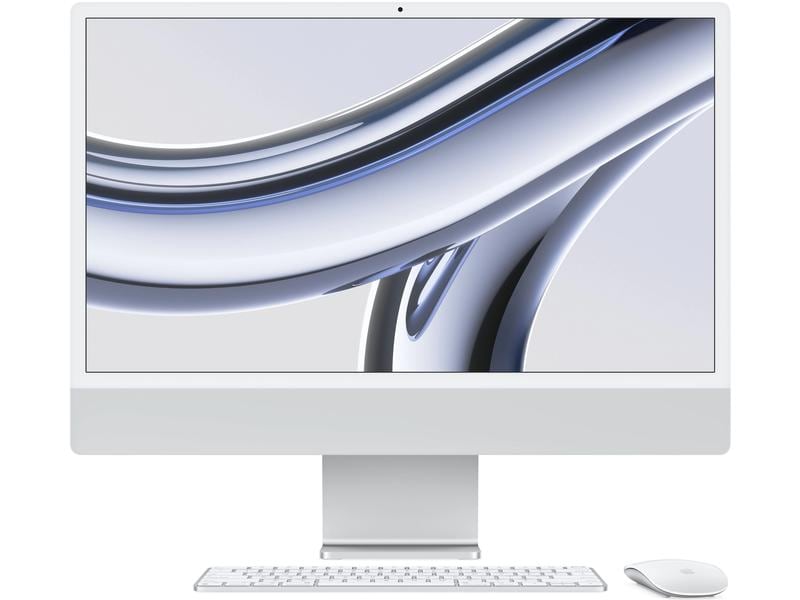 Apple iMac 24" M3 10C GPU / 1 TB / 16 GB Silber