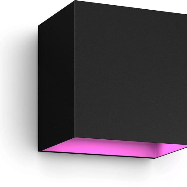 Philips Hue White & Color Ambiance Outdoor Resonate Wandl. Schwarz