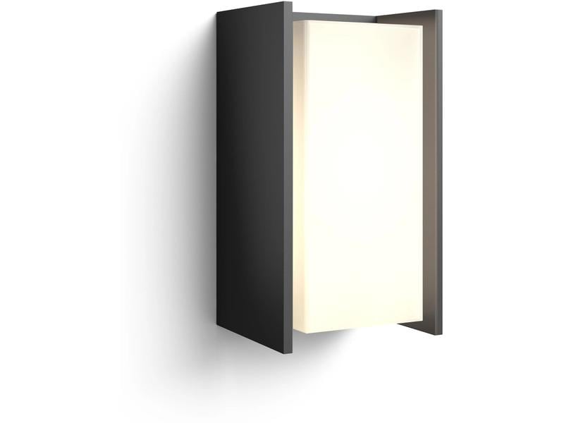Philips Hue White Outdoor Turaco Wandleuchte Anthrazit