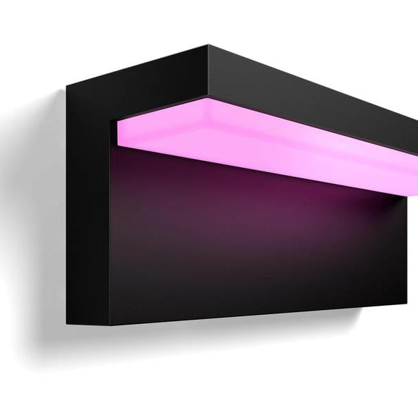 Philips Hue White & Color Ambiance Outdoor Nyro Wandleuchte Schwarz