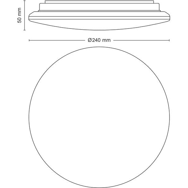 Philips Deckenleuchte Moire CL200, 4000K, 1000 lm weiss