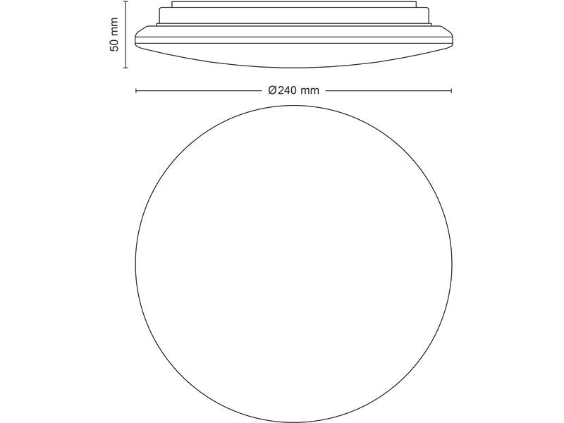 Philips Deckenleuchte Moire CL200, 4000K, 1000 lm weiss