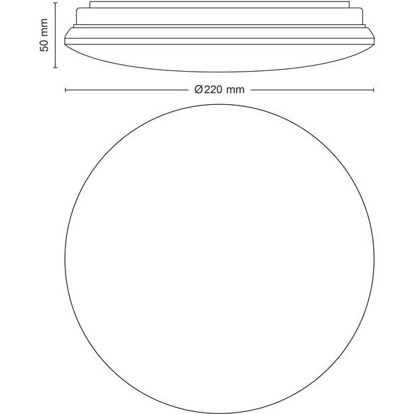 Philips Deckenleuchte Moire CL200, 4000K, 6W, weiss