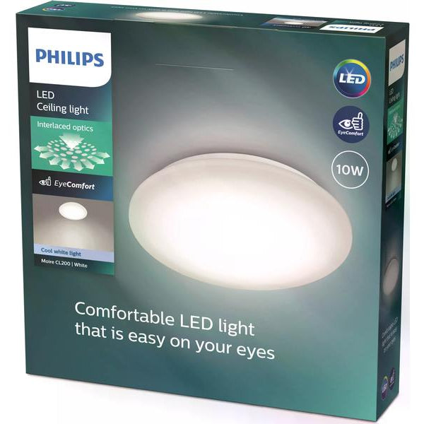 Philips Deckenleuchte Moire CL200, 4000K, 1000 lm weiss