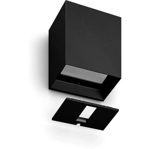 Philips Hue White & Color Ambiance Outdoor Resonate Wandl. Schwarz