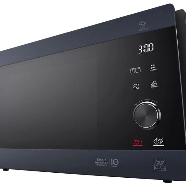 LG Mikrowelle mit Grill MH6565CPB Schwarz