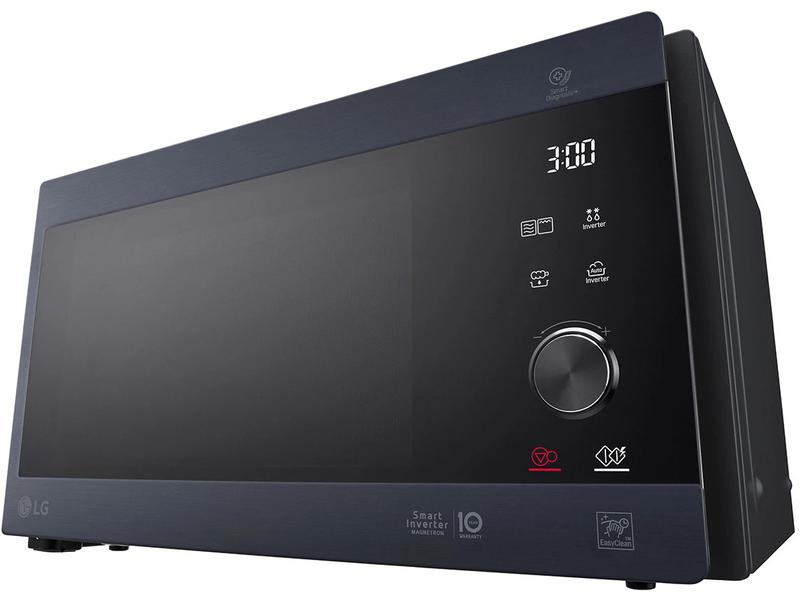 LG Mikrowelle mit Grill MH6565CPB Schwarz