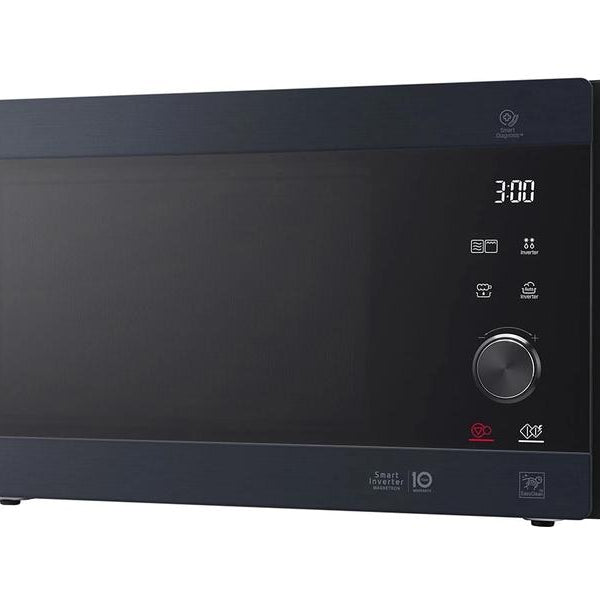 LG Mikrowelle mit Grill MH6565CPB Schwarz