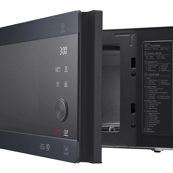 LG Mikrowelle mit Grill MH6565CPB Schwarz