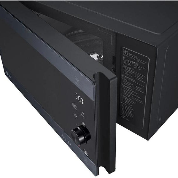 LG Mikrowelle mit Grill MH6565CPB Schwarz