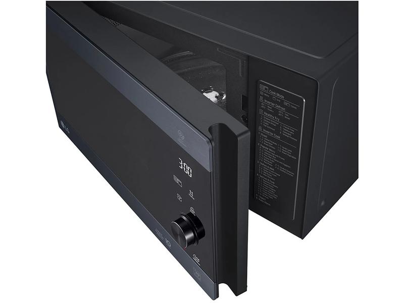 LG Mikrowelle mit Grill MH6565CPB Schwarz