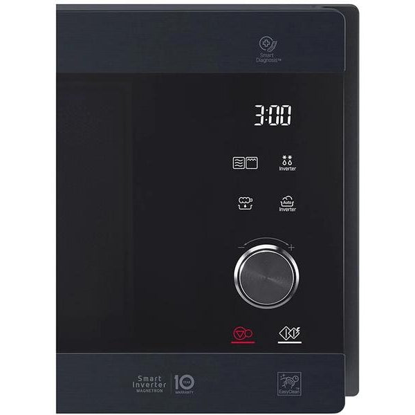 LG Mikrowelle mit Grill MH6565CPB Schwarz