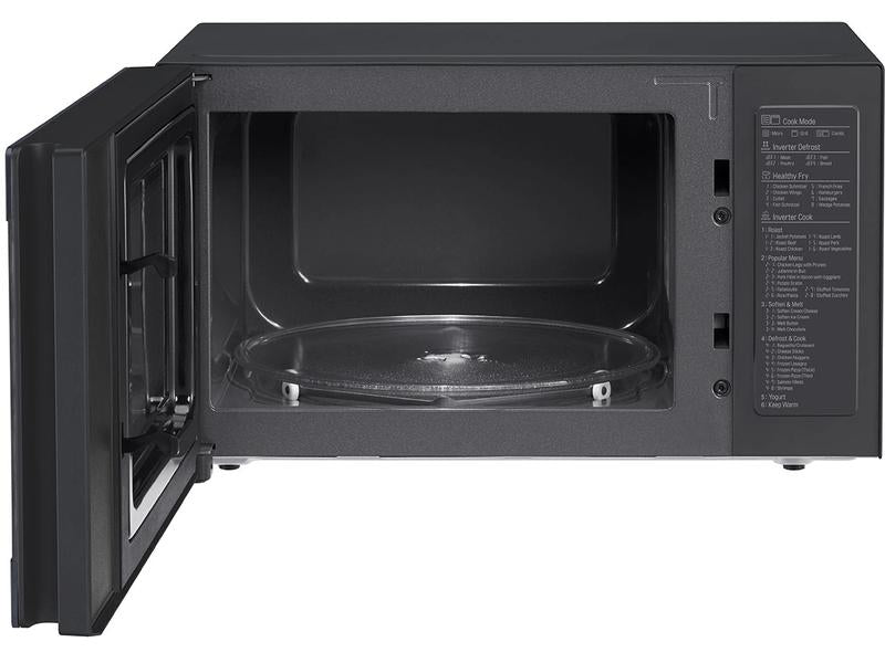 LG Mikrowelle mit Grill MH6565CPB Schwarz