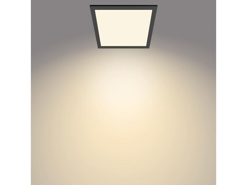 Philips Touch Deckenleuchte SceneSwitch eckig 12W 2700K schwarz