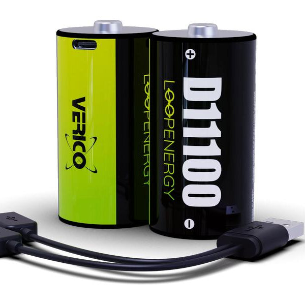 Verico Akku 2x D 1.5 7400mAh