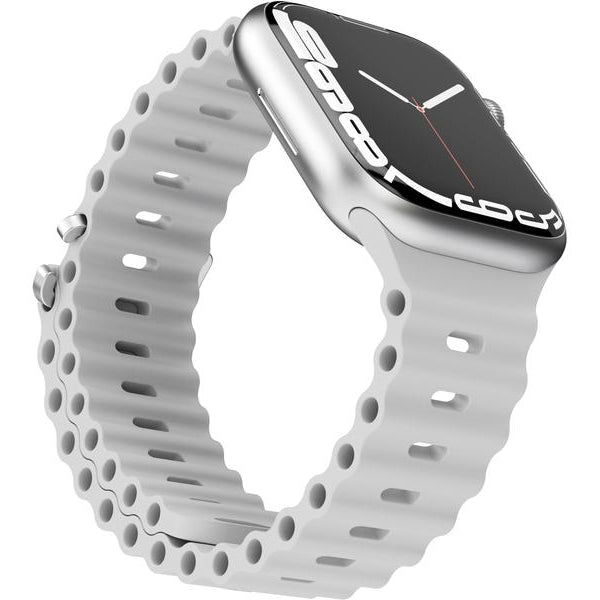 Vonmählen Wave Band Apple Watch 42/44/45/49 mm Light Gray