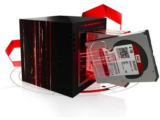 Western Digital Harddisk WD Red Plus 3.5" SATA 3 TB