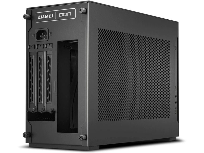 Lian Li A4-H2O X4 Mini-ITX Gehäuse inkl. PCIE4.0 Riserkabel - schwarz