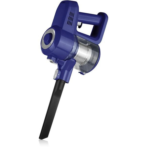 CLEANmaxx Akku-Hand- und Stielsauger Blau/Silber