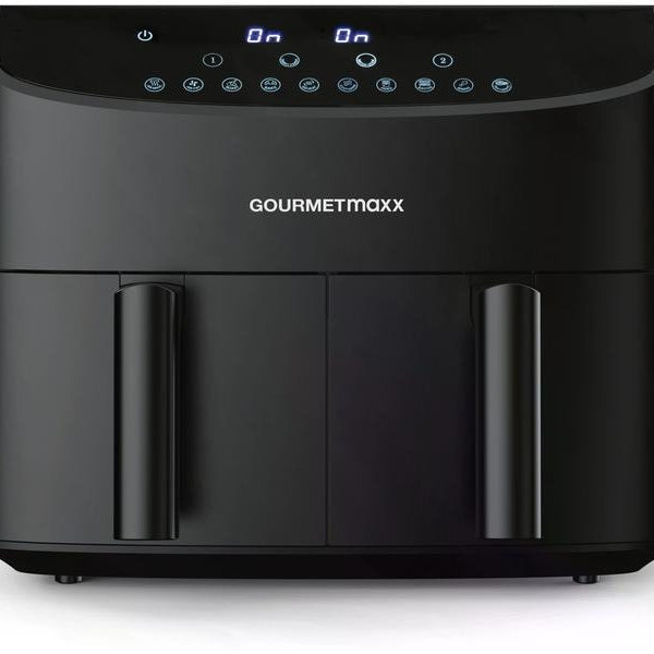 GOURMETmaxx Heissluft-Fritteuse 6 kg, Schwarz