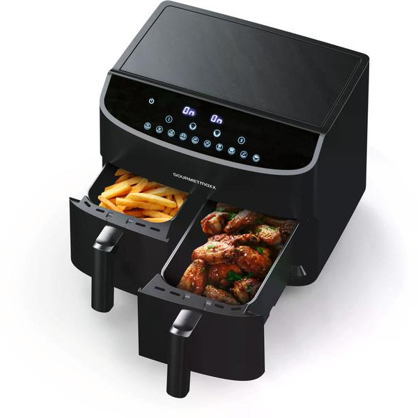 GOURMETmaxx Heissluft-Fritteuse 6 kg, Schwarz