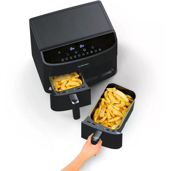 GOURMETmaxx Heissluft-Fritteuse 6 kg, Schwarz